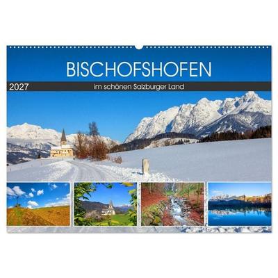 Bischofshofen im schönen Salzburger Land (Wandkalender 2027 DIN A2 quer), CALVENDO Monatskalender
