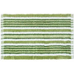 BADEMATTE 40/60 cm gestreift, Baumwolle