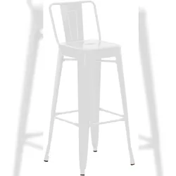 CLP Metall Barhocker Mason weiß