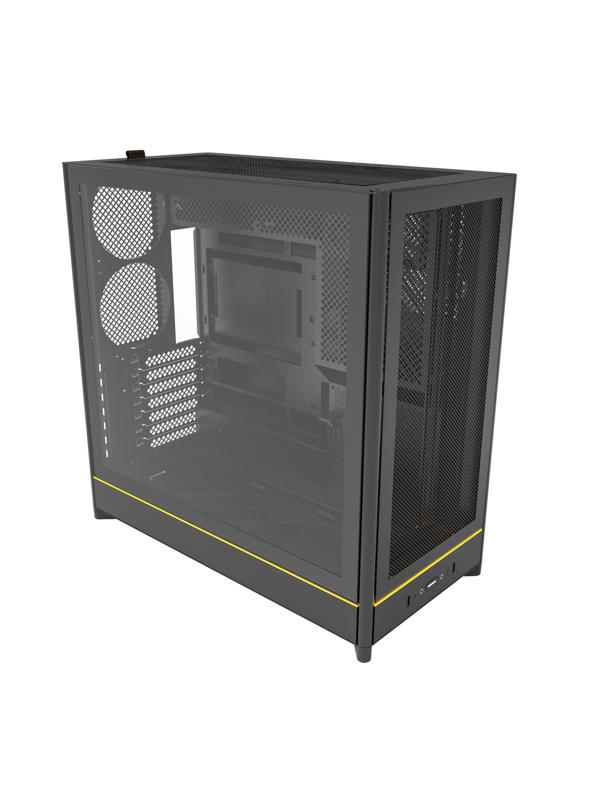 Montech HS01 Mesh - Gehäuse - Miditower - Schwarz