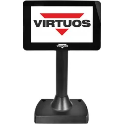 Virtuoso, Kasse Zubehör, 7" LCD barevnÃ1⁄2 z ákaznickÃ1⁄2 displej SD700F, USB, ÄernÃ1⁄2