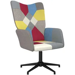 vidaXL Relaxsessel Patchwork Stoff