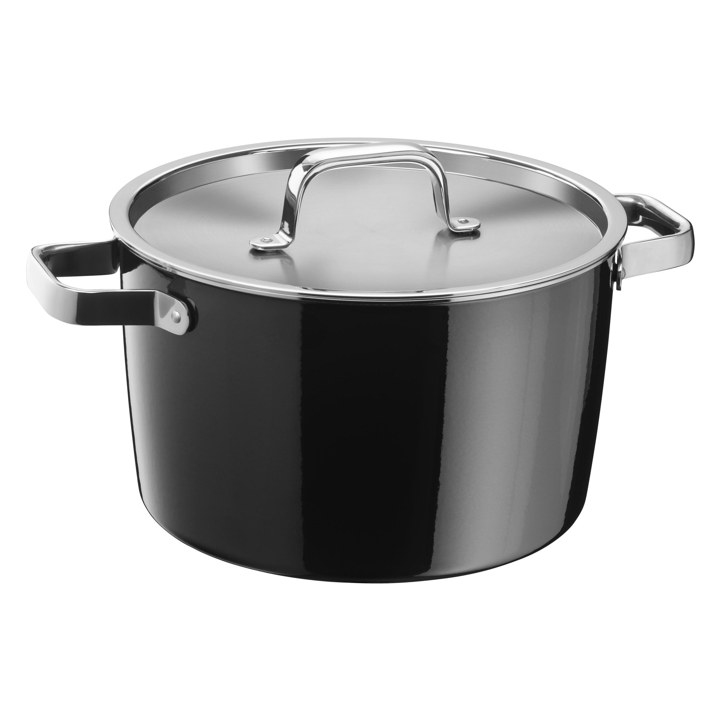 WMF Fleischtopf schwarz (Kochtopf, Fusiontec, 24 x 15 cm) (05.1534.5290)