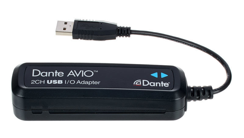 Dante AVIO USB IO Adapter 2x2