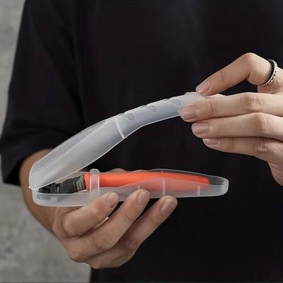 Transparent Razor Travel Case For Safe Storage And Dustproof Protection Transparent Razor Travel Case For Safe Storage And Dustproof Protection