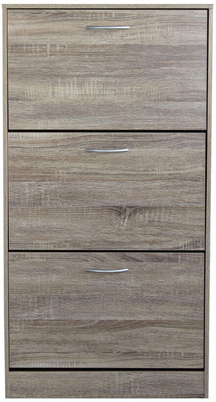 giordanoshop Scarpiera Vicky 60x24x115 h cm in Legno Naturale...