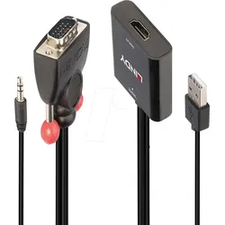 LINDY 38284 - VGA/Audio zu HDMI Konverter