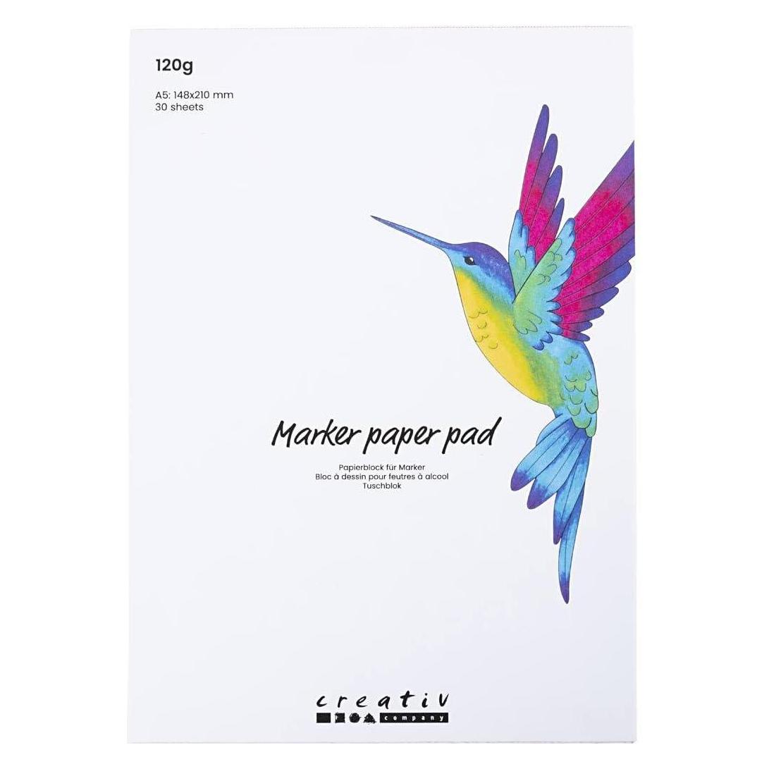 Creativ Company Papierblock für Marker (120 g/m², 1x) (5712854631266)