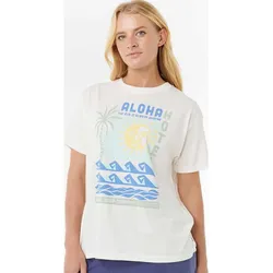 RipCurl Aloha Hotel Relaxed Tee bone (3021) XS