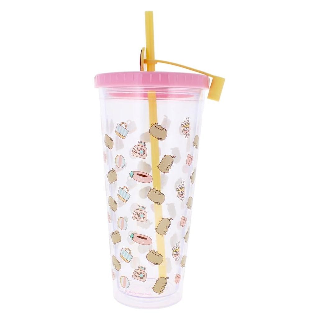 Thumbs Up Pusheen Gobelet avec Paille 700 ml (THUP-PUTV6778)