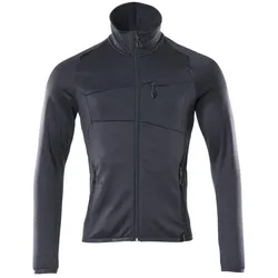 MASCOT Herren Fleecepullover mit Reißverschluss ACCELERATE Schwarzblau M - 18103-316-010-M - Schwarzblau