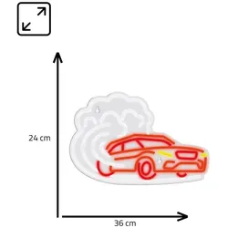 Manta, LED Streifen, SNL96MT Style Neon Lights CAR DRIFT (Mehrfarbig, 21.50 cm, Indoor)