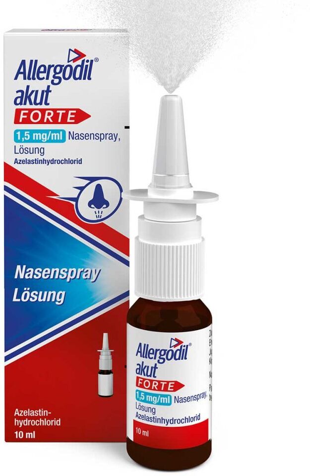 Allergodil akut FORTE Nasenspray bei Allergie, Heuschnupfen
