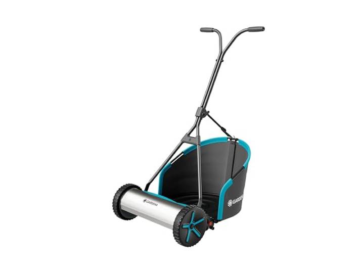 Gardena Spindelmäher Plus 400 Cylinder Lawnmowers: Englischer Rasen, 40 cm Schnittbreite, Kabellos, Mit Grasfangkorb, Für Rasenflächen bis zu 250 m² (11765-20)