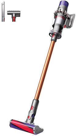 Dyson Cyclone V10 Fluffy Aspirapolvere a bastone 2 in 1 Batteria Secco Senza sacchetto 0,77 L Rame, Nichel