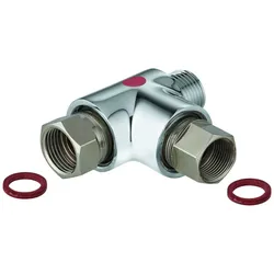 Grohe Verteilerstück 07202 für Spültischbatterien ND chrom, 07202000 07202000