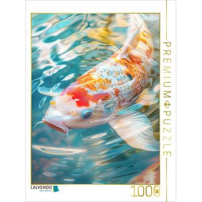 CALVENDO Puzzle Koi | 1000 Teile Lege-Größe 64x48cm Foto-Puzzle für glückliche Stunden