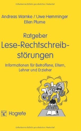 Andreas Warnke - Ratgeber Lese-Rechtschreibstörung: Informationen für Betroffene, Eltern und Erzieher - Preis vom 19.10.2026 19:33:35 h