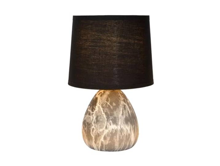 Lucide MARMO - Tafellamp - Ø 16 cm - 1xE14 - Zwart