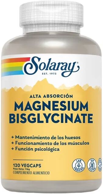 Solaray Bisglicinato Magnesio 120 VCaps