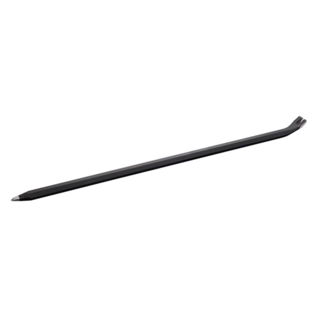 HP Autozubehör Brechstange Länge 1250 mm Breite 25 mm Form kantig gebogene Klaue pulverbeschichtet (CB09 1250M*25)