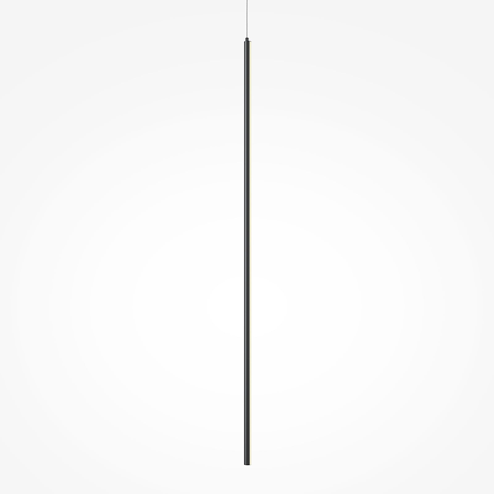 home24 LED-hanglamp Halo type D, zwart, B: 41,5 cm