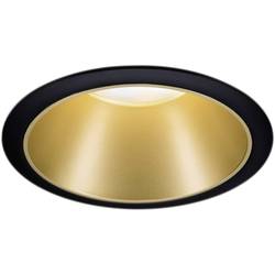 Paulmann 93403 Cole Coin Einbauleuchte LED LED 6 W Schwarz, Gold