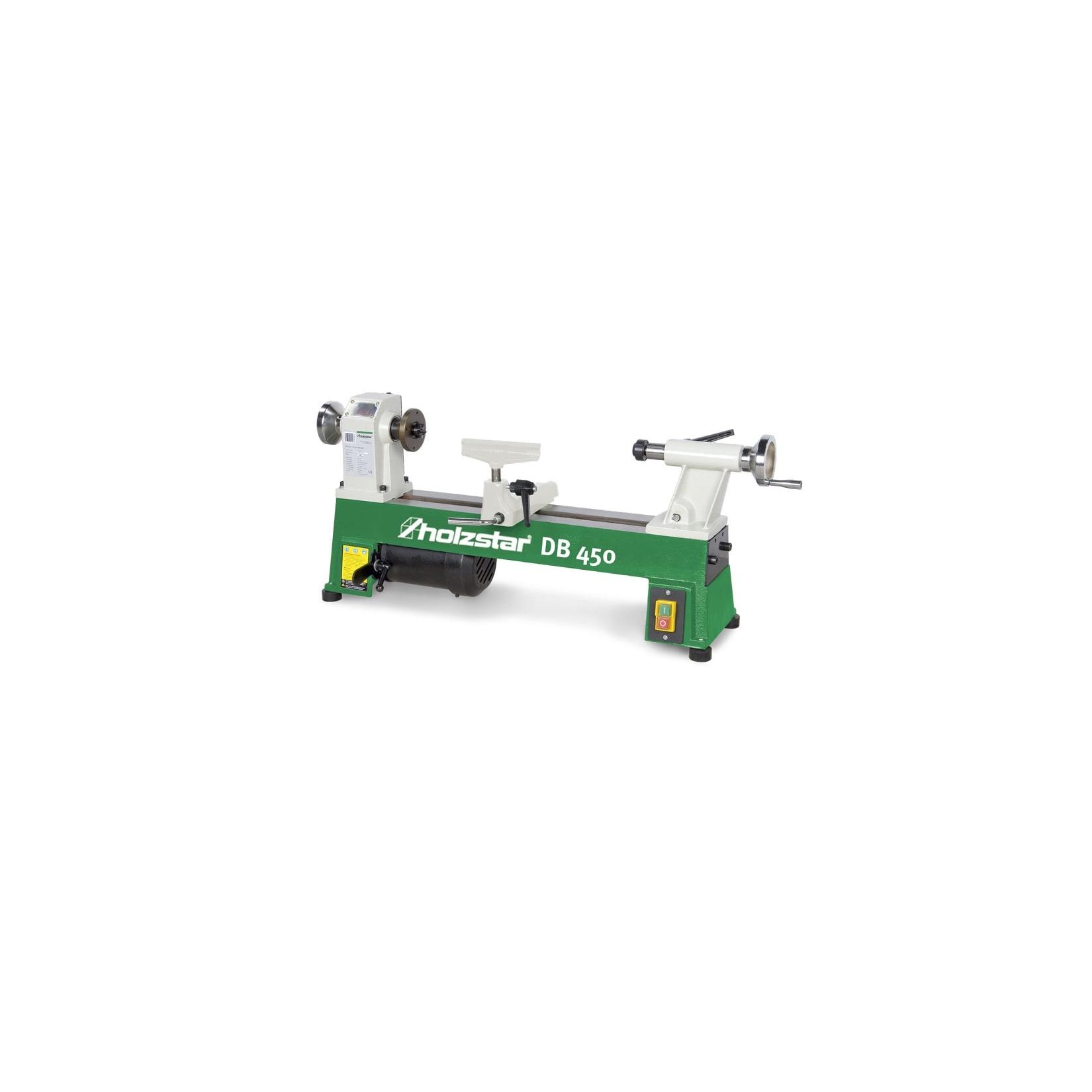 Holzstar Drehmaschine DB450 Drechselbank, Drehbank 450 mm, Dreh-254 mm