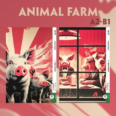 Animal Farm - A2-B1 - 2 Teile (+ Audio-Online), Set von George Orwell, EasyOriginal Verlag, 978-3-99168-858-7