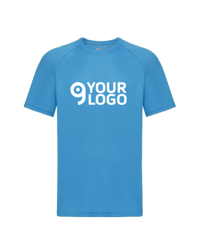 T-shirt  Performance, 100% Poliestere, Traspirante, Uomo Personalizzate o neutre Fruit of the Loom