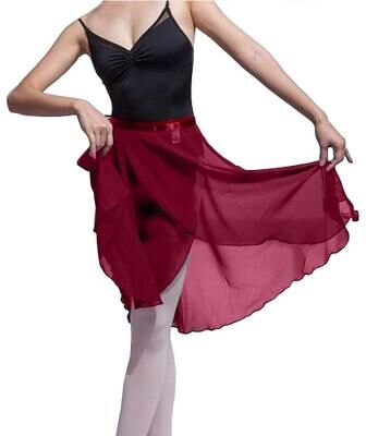 LightInthebox Women Girls Adult Sheer Wrap Skirt Ballet Skirt Ballet Dance Dancewear