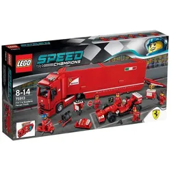 LEGO® Speed Champions 75913 F14 T & Scuderia Ferrari Truck, 884 Teile