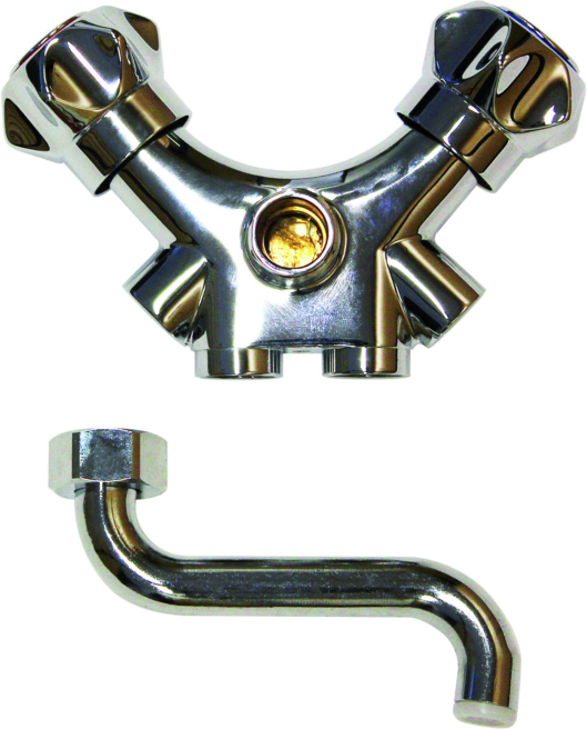 Vaillant atmoMAG 2-Griff-Armatur 0020234537 90 mm, mit Schwenkauslauf