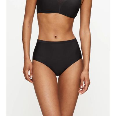 Slip TRIUMPH "Shape Smart Maxi", Damen, Gr. S, schwarz, Microtouch, Obermaterial: 55% Elasthan, 45% Polyamid, unifarben, körpernah, Unterhosen Slip, glättend und schmeichelnd