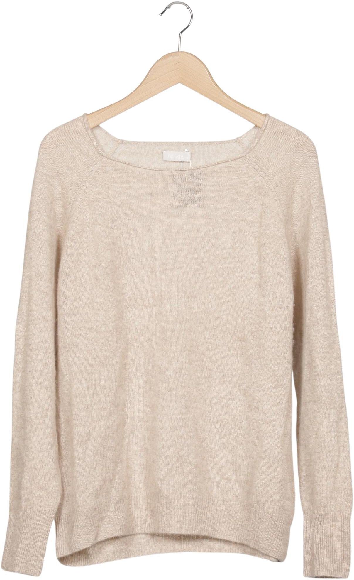 Include Damen Pullover, Beige, Gr. XL, kein / Etikett - Second Hand