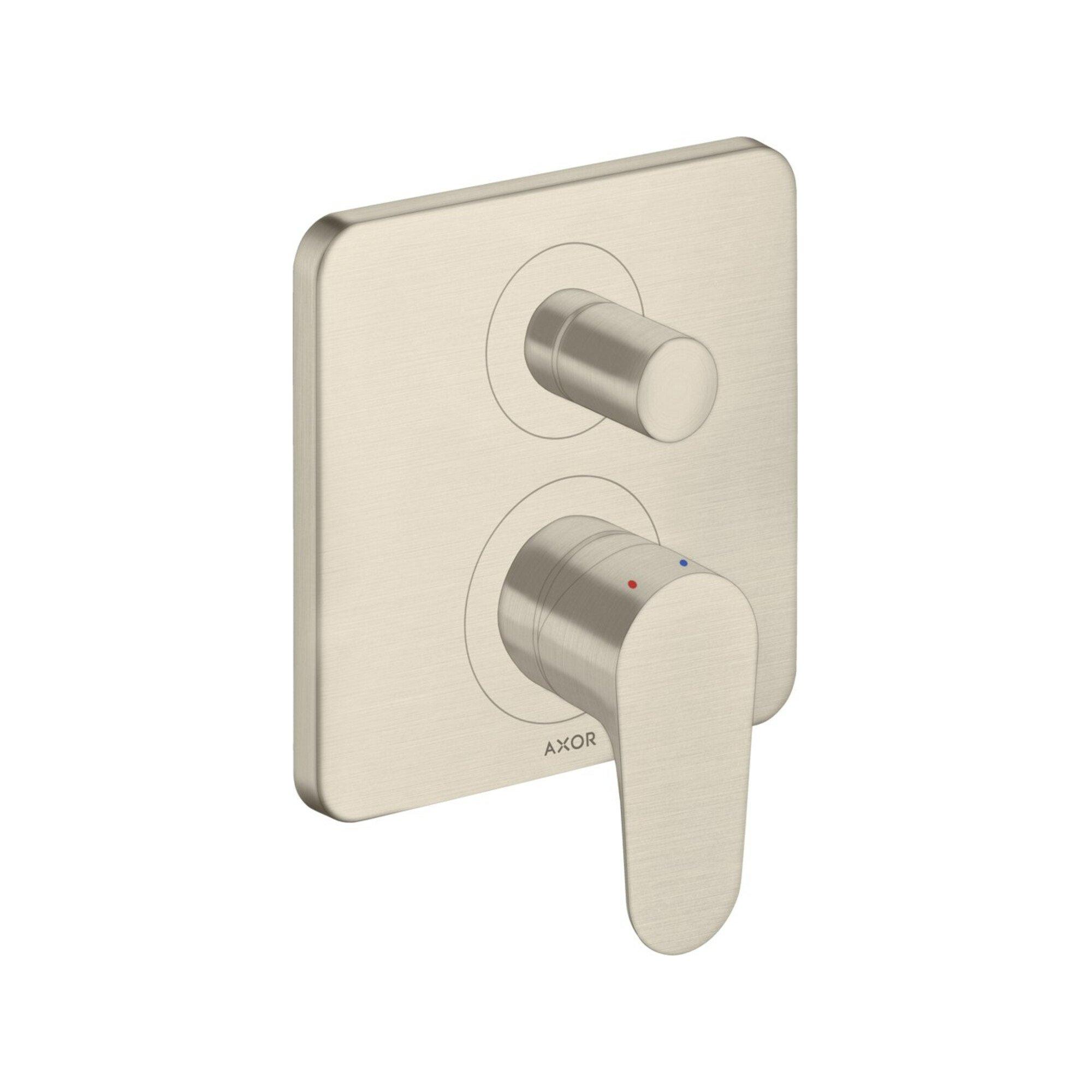 hansgrohe Fertigset Axor Citterio M UP-WA.-EHM, m i Sich.Kombi, brush. ni. (34427820)