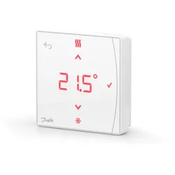 Danfoss Icon2 Zigbee Raumthermostat mit Display, 5-35C, Frostschutzfunktion
