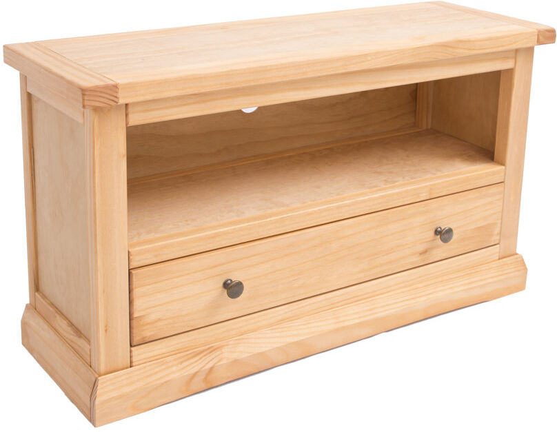 Lark Manor Abington TV Stand Natural/Brass 48"