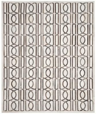 SAFAVIEH Handmade Studio Leather Birkhild Modern Leather Rug