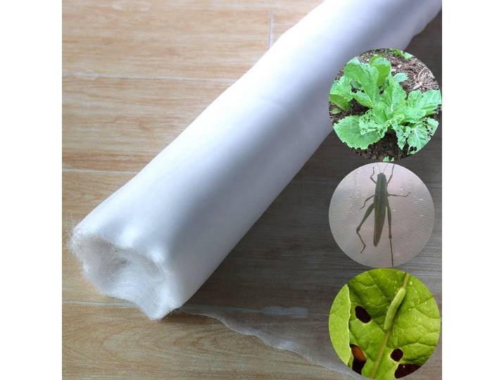 Filet de protection pour plantes de serre, 100 mètres/rouleau, pour jardin, arbre fruitier, anti-oiseaux, lutte contre les insectes