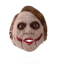 Halloween Maske - Blutmund und Augenringe