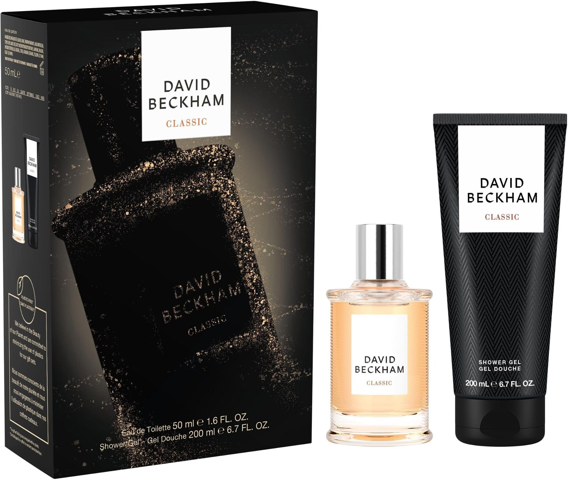 David Beckham Classic - 50ml Eau De Toilette Gift Set