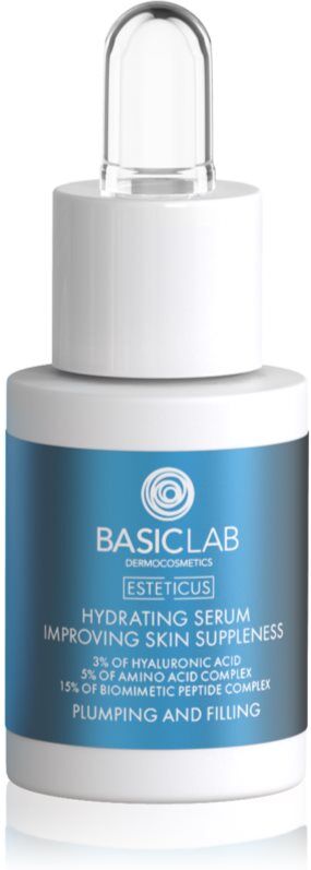 BasicLab Dermocosmetics Esteticus moisturising serum with firming effect 3% Hyaluronic Acid 15 ml