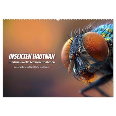 Insekten hautnah (Wandkalender 2026 DIN A2 quer), CALVENDO Monatskalender
