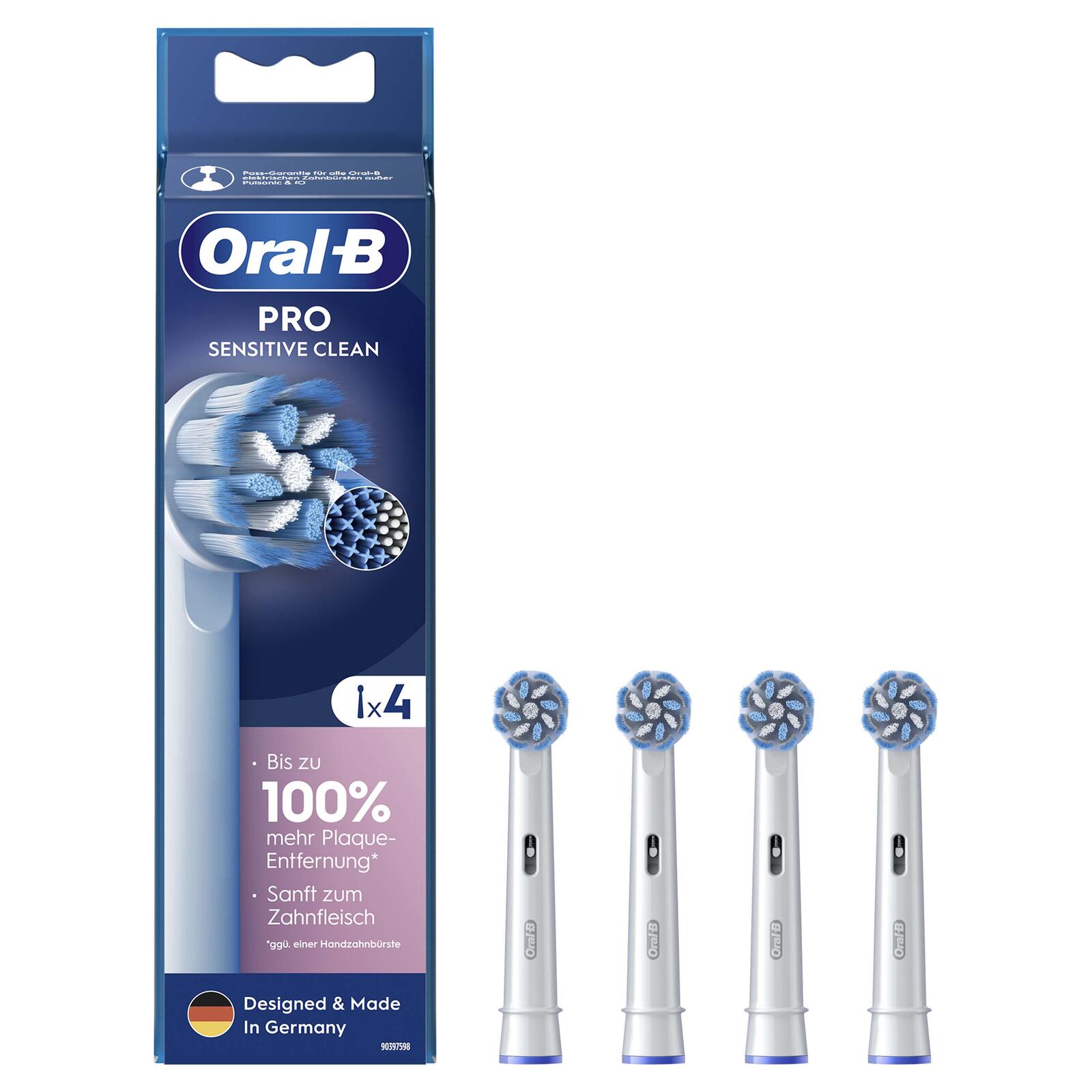 Oral-B Zahnbürstenaufsätze PRO Sensitive Clean 8006540860809