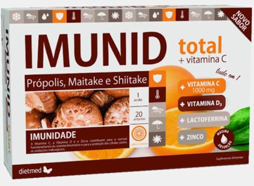 DIETMED® IMUNID TOTAL + VITAMINA C 20 AMPOLAS