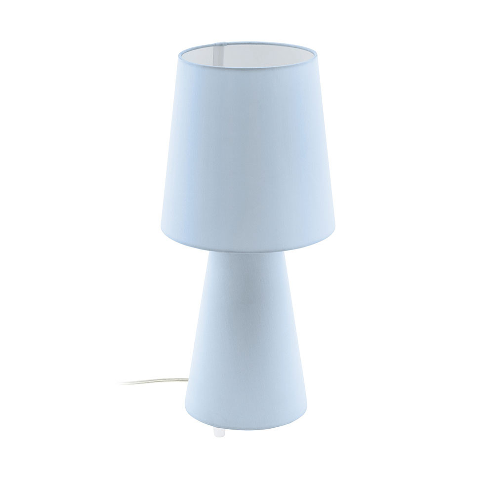 Eglo Tafellamp voor de woonkamer, Blauw, Textiel
