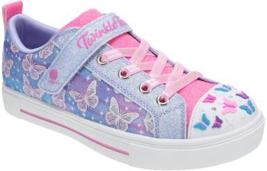 Skechers TT: Twinkle Sparks-Ombre Flutter 314813L (Girls' Toddler-Youth) Athletic in Lavender, Size 2.5 Youth M, Synthetic