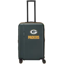 Travelite x NFL 4 Rollen Trolley M 67 cm mit Dehnfalte, Koffer, Grün