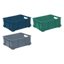keeeper, Aufbewahrungsbox, Aufbewahrungsbox Euro-Box XL "bruno eco", grau (28 l)